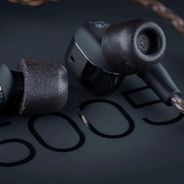 Alt view image 5 of 5 - Comply 500 Core Series | Memory Foam Replacement IEM Ear Tips for KZ, Moondrop, FiiO Sennheiser & More | Superior Noise Isolation, Ultimate Comfort, Secure Fit | TechDefender, Black, Small (3 Pairs)