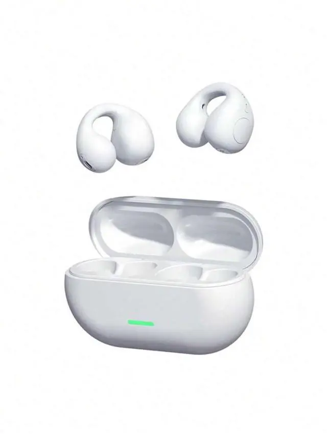 Main image of Auriculares inalámbricos con estuche de carga, Color Blanco