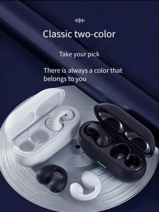 Alt view image 2 of 2 - Auriculares inalámbricos con estuche de carga, Color Blanco