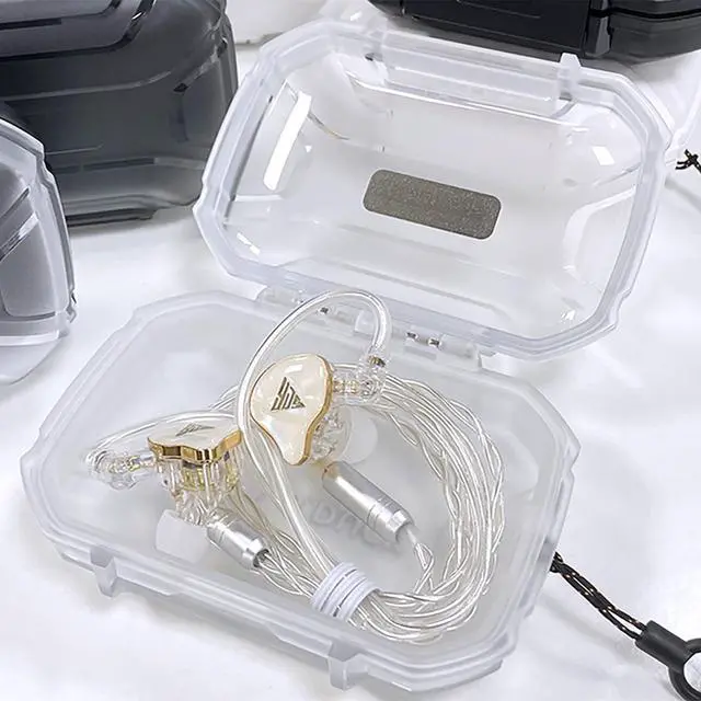 Alt view image 3 of 4 - BZINK Conch in Ear Monitor Headphones + in Ear Monitor Case