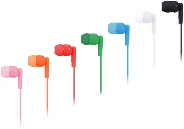 Alt view image 2 of 5 - QIDAIZUOEN 30 Packs Earbuds Bulk Headphones for Classrooms, Student Earphones Individually Wrapped for School in 7 Colors