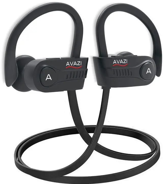 Main image of AVAZI Bluetooth 5.1 Wireless Earbuds, Sport IPX7 Waterproof Earphones, Richer Bass HiFi Stereo in-Ear Earphones, Gaming Mode, 12 hrs, Running Bluetooth Headphones W/CVC6.0 Noise Cancelling Mic