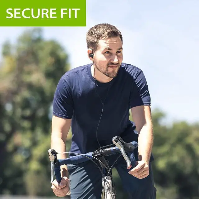 Alt view image 2 of 5 - Avantree C171 - USB-C Wired Earbuds with Microphone & Volume Controls, Compatible with New iPhone 15 & 16, Samsung, Google & Android Type C Phones Headphones with Ear Hook for Running & Sports