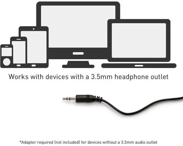 Alt view image 5 of 5 - Panasonic Headphones, Lightweight Over the Ear Wired Headphones with Clear Sound and XBS for Extra Bass, Long Cord, 3.5mm Jack for Phones and Laptops - RP-HT161-K (Black)