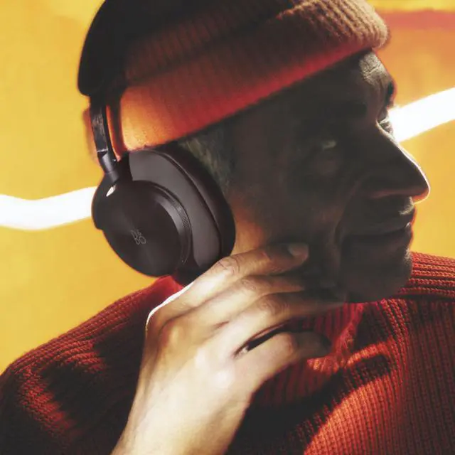 Alt view image 5 of 5 - Bang & Olufsen Beoplay H95 Premium Comfortable Wireless Active Noise Cancelling (ANC) Over-Ear Headphones with 38 Hours Battery Life and Protective Carrying Case, Chestnut