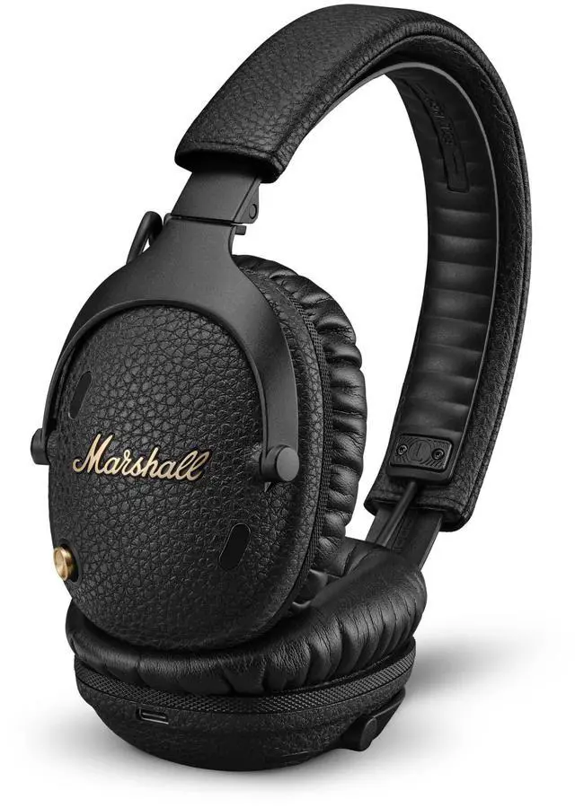 Main image of Marshall Monitor III A.N.C. Over-Ear Bluetooth Headphones - Active Noise Cancelling with Microphone | 100+ Hrs Wireless Playtime | Lightweight, Foldable Design for Travel - Black