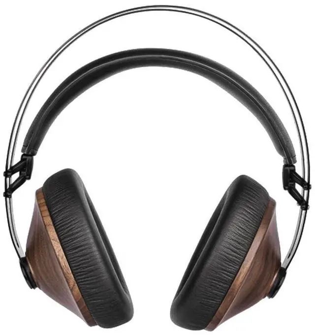 Alt view image 2 of 4 - Meze 99 Classics Wired Wooden Closed Back Over Ear Headphones with Microphone (Walnut/Black)