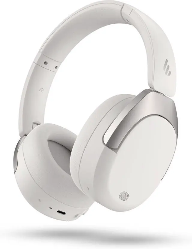 Main image of Edifier W830NB -45dB ANC Wireless Over Ear Headphones with Bluetooth 5.4, 94H Playtime, AAC & LDAC Codec, Hi-Res, Spatial Audio, Fast Charging, Multipoint Connection, 267g Comfortable Fit, White