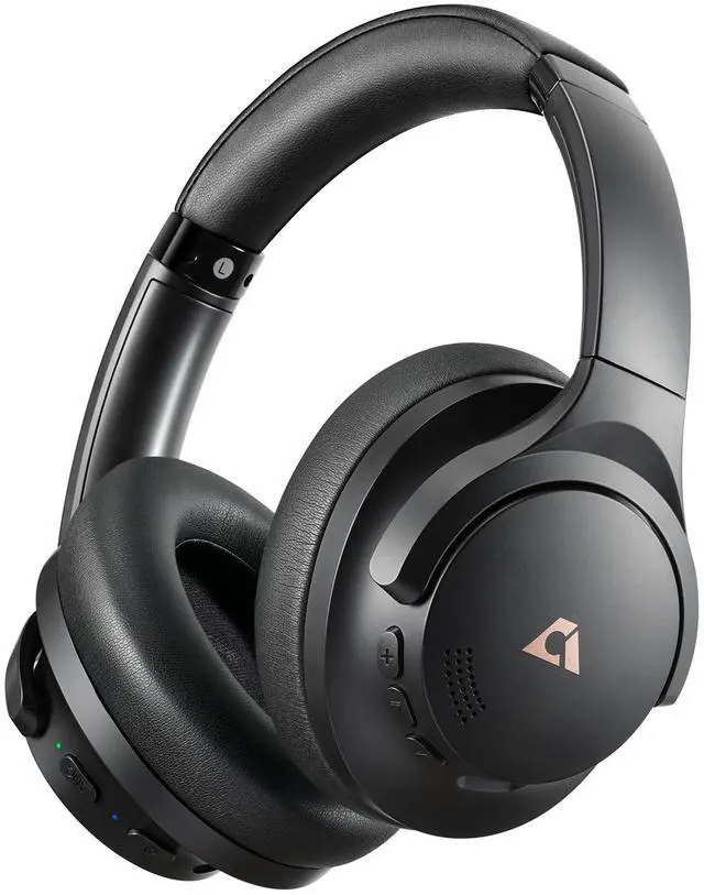 Main image of 1Mii Y8 Noise Cancelling Headphones, Wireless LDAC Hi-Res Audio, 75H Battery Life, Comfortable, Over Ear Headphones Bluetooth 5.3 for Plane/Travel/Office - Black