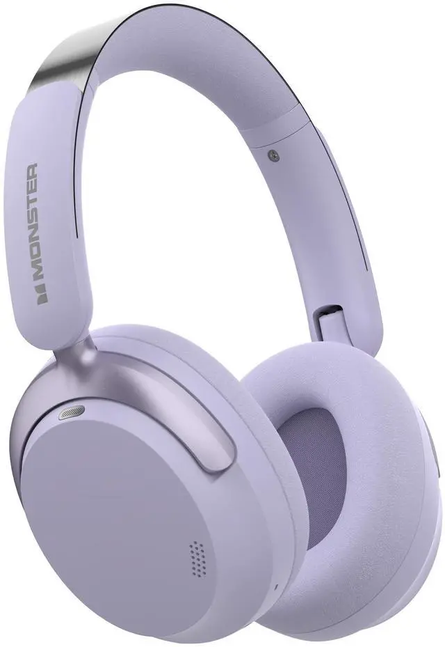 Main image of Monster Persona 3rd ANC Active Noise Canceling Headphones, Over-Ear Wireless Bluetooth Headphones with 6 Mics, 70H Playtime and 3 EQ Modes, Deep Bass, Foldable Comfort Design for Travel, Purple