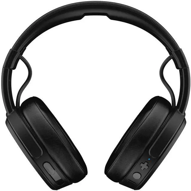 Alt view image 2 of 5 - Skullcandy Crusher Wireless Bluetooth Headphones with Multi-Sensory Bass, Noise Isolating Over-Ear Fit, Up to 40 Hours Battery, Microphone for iPhone Android with Travel Bag - Black