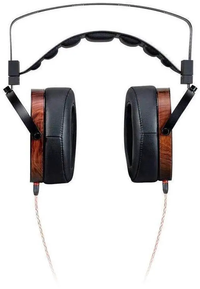 Alt view image 3 of 5 - Monolith Over Ear Planar Magnetic Headphones - With 106mm Driver, 50 Ohm, 10 Watt Maximum Power Handling, Open Back Design, Comfort Ear Pads For Studio/Professional, Black/Wood