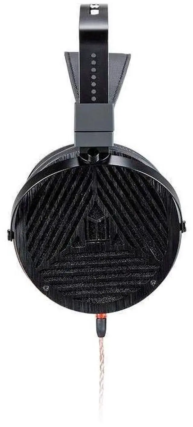 Alt view image 5 of 5 - Monolith Over Ear Planar Magnetic Headphones - With 106mm Driver, 50 Ohm, 10 Watt Maximum Power Handling, Open Back Design, Comfort Ear Pads For Studio/Professional, Black/Wood