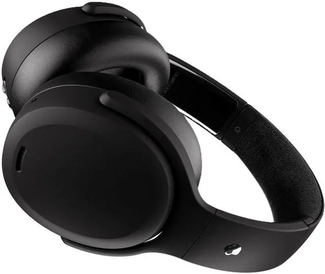 Alt view image 3 of 5 - Skullcandy Crusher ANC 2 Sensory Bass Headphones with Active Noise Canceling, Protective Carrying Case and Charging Cable Bundle - True Black