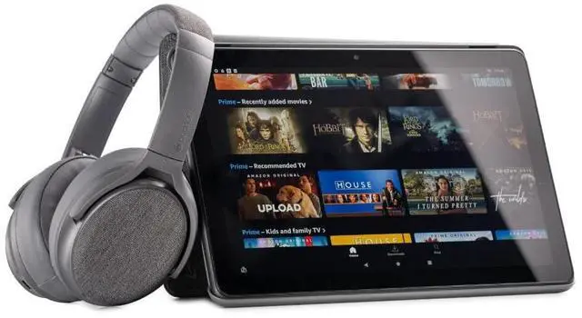 Alt view image 2 of 5 - Made for , Active Noise Cancelling Bluetooth Headphones with Built-in Microphone | Grey