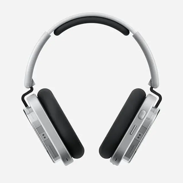 Alt view image 3 of 5 - Nothing Headphone (1) Hybrid Active Noise Cancelling Headphones, Wireless Over Ear Headphones with 6 MICS, Personalized Spatial Audio, Tuning by KEF, Up to 80 Hours Playtime, Bluetooth Headset White