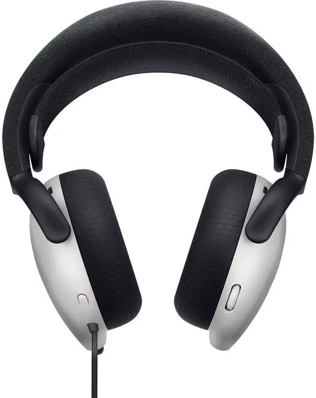 Alt view image 4 of 5 - Alienware AW520H Wired Gaming Headset - Dolby Atmos, Unidirectional, AlienFX 16.8 Million RGB Colors, Microphone Mute, Volume On-headset Controls, 40mm Hi-Res Certified - Lunar Light