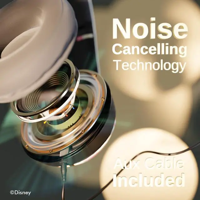 Alt view image 3 of 5 - Disney Stitch Fun Waves Bluetooth Over-Ear Headphones, Wireless Foldable Headset with Built-in Microphone - Stitch Fun Waves Design, for Adults and Kids, Comfortable Auriculares