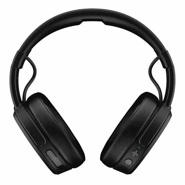 Alt view image 3 of 5 - Skullcandy Crusher Wireless Over-Ear Bluetooth Headphones with 40mm Drivers, 40-Hour Battery, Rapid Charge, Built-in Microphone, and Foldable Design - Black