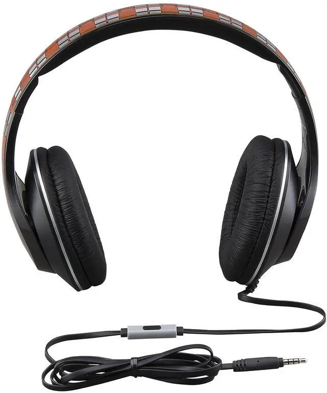 Alt view image 2 of 4 - eKids Star Wars Han Solo Movie Chewbacca Over The Ear Headphones with Built in Microphone