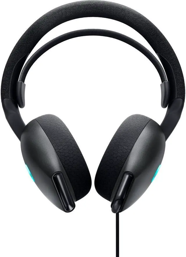 Alt view image 2 of 5 - Alienware AW520H Wired Gaming Headset - Dolby Atmos, Unidirectional, AlienFX 16.8 Million RGB Colors, Microphone Mute, Volume On-headset Controls, 40mm Hi-Res Certified - Dark Side of the Moon