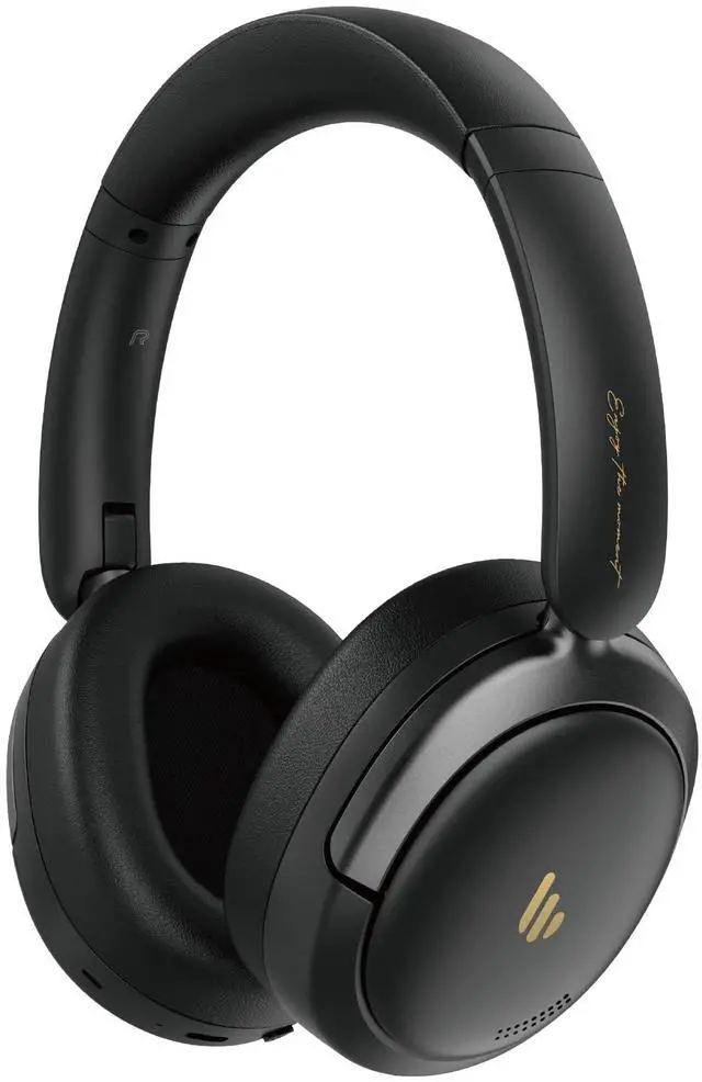 Main image of Atom Max - Hybrid Active Noise Cancelling Headphones, Hi-Res Audio, Wireless Over-Ear, Lightweight and Foldable, Comfortable earpads, 45H Playtime and Speed Charge, Customize via an App, Black