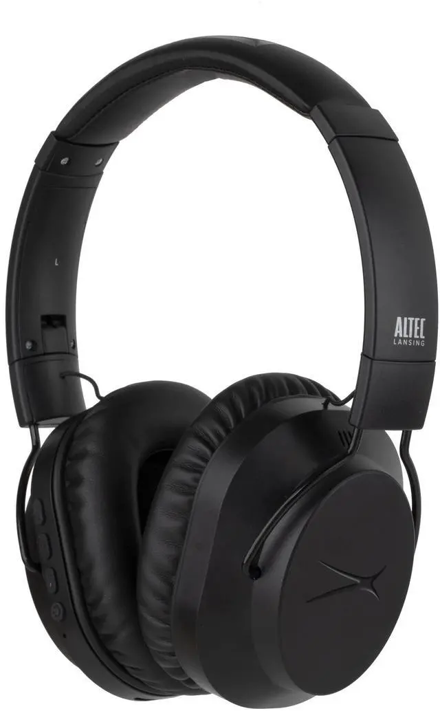 Main image of Altec Lansing Whisper Active Noise Cancelling Headphones, Black