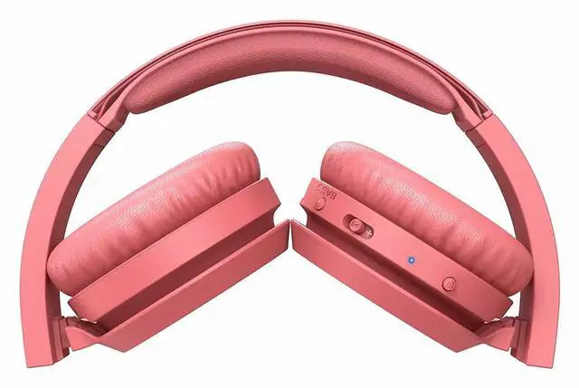 Alt view image 5 of 5 - PHILIPS TAH4205 Wireless On-Ear Headphones (RED)