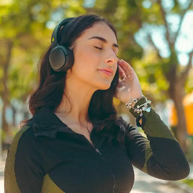 Alt view image 2 of 5 - Edifier WH500 Wireless On-Ear Headphones with Foldable Lightweight Design and Solid Bass, Bluetooth Headset with Microphone, 40H Music Playtime and Custom EQ via App for Home Office Travel (Black)