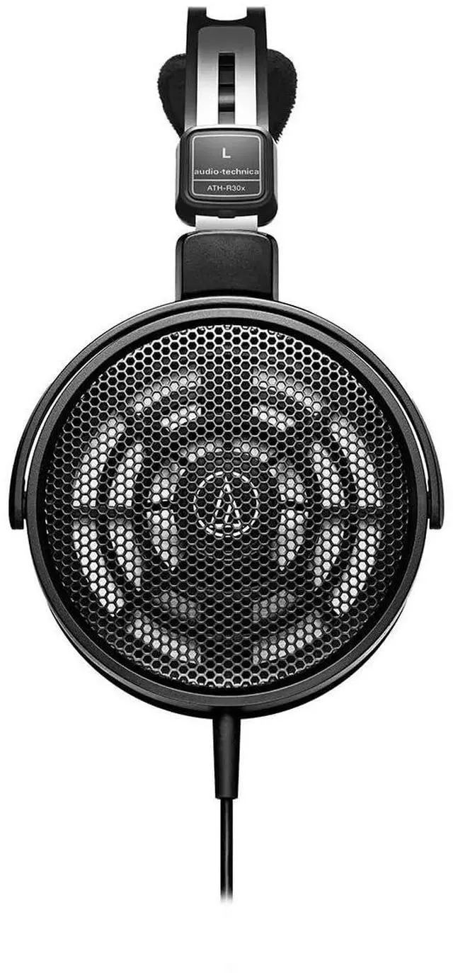 Alt view image 3 of 5 - Audio Technica ATH-R30X Reference open-back Headphones|Open-back professional reference headphones, fixed cable.