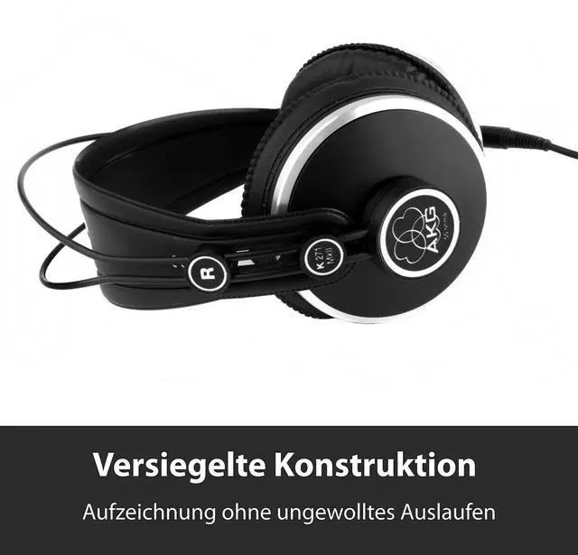 Alt view image 5 of 5 - AKG Pro Audio K271 MKII Over-Ear, Closed-Back, Professional Studio Headphones