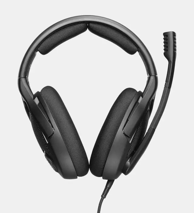 Alt view image 2 of 5 - DROP PC38X Gaming Headset - Open-Back Over-Ear Design with Noise-Cancelling Mic, Velour Earpads - Compatible with PC, PS5, PS4, Xbox, Switch, Mobile - Black