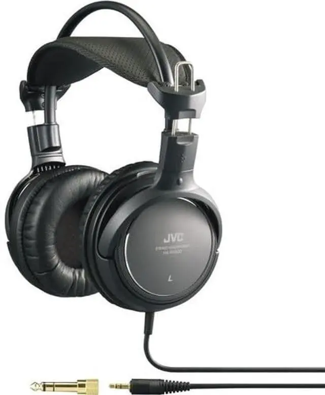 Alt view image 2 of 2 - JVC HARX900 High-Grade Full-Size Headphone,Black