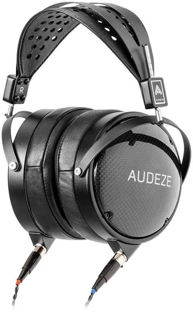Audeze LCD-XC Over Ear Closed Back Headphone, Carbon Weave earcups with Suspension Headband, Creator Edition with Economy Carry case - New 2021 Version