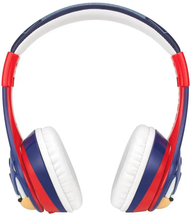 Alt view image 4 of 4 - eKids Sonic The Hedgehog Bluetooth Headphones for Kids, Wireless Headphones with Microphone Includes Aux Cord, Volume Reduced Kids Earphones for School, Home, or Travel