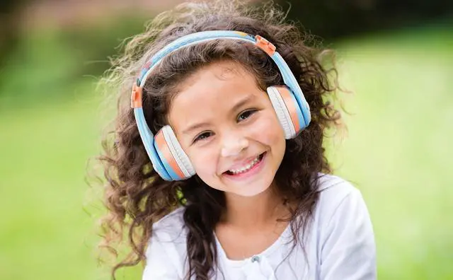 Alt view image 5 of 5 - eKids Moana Bluetooth Headphones for Kids, Wireless Headphones with Microphone Includes Aux Cord, Kids Earphones for School, Home, or Travel