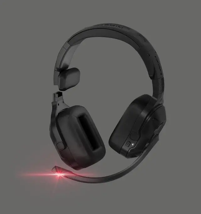 Alt view image 2 of 5 - Garmin dezl(tm) Headset 210, 2-in-1 Premium Trucking Headset, Active Noise Cancellation, Long Battery Life, 60 Hours of Talk Time, Built-in LED Flashlight, Convertible Design