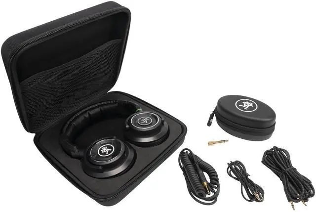 Alt view image 5 of 5 - Mackie MC-350 Professional Closed-back Headphones - Black
