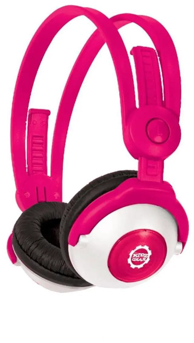 Main image of Kidz Gear Bluetooth(r) Stereo Headphones for Kids - PNK