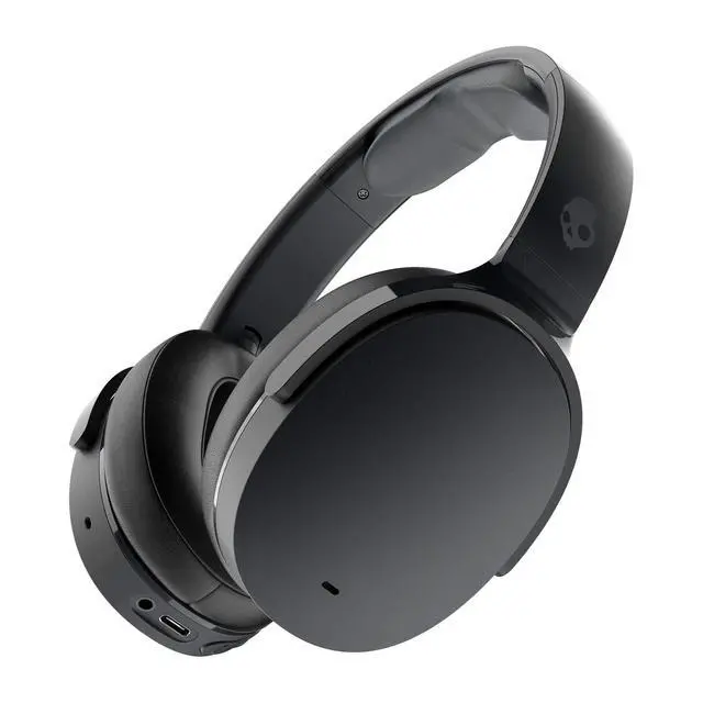 Alt view image 2 of 5 - Skullcandy Hesh ANC Over-Ear Headphones, True Black & Line USB-C Charger Cable/Charging and Data Sync/Charge Your Android Phone, Tablets and More/USB-A to USB-C Cable - 4ft Standard Issue