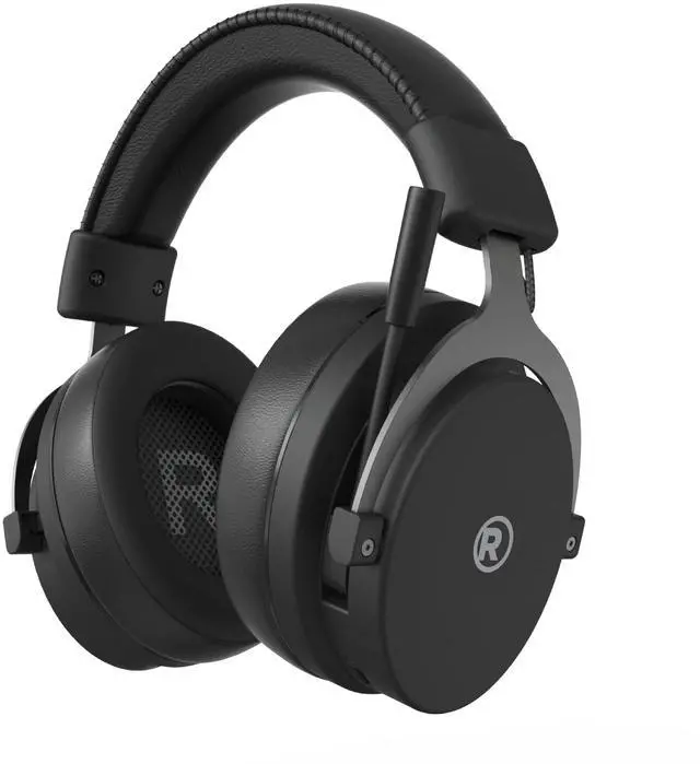 Main image of RadioShack Gaming Wireless Headphones - 50mm Drivers, Dual Mode Bluetooth 5.3 + 2.4GHz, 500mAh Battery, 20Hz-20kHz Frequency, Sleek Black Design