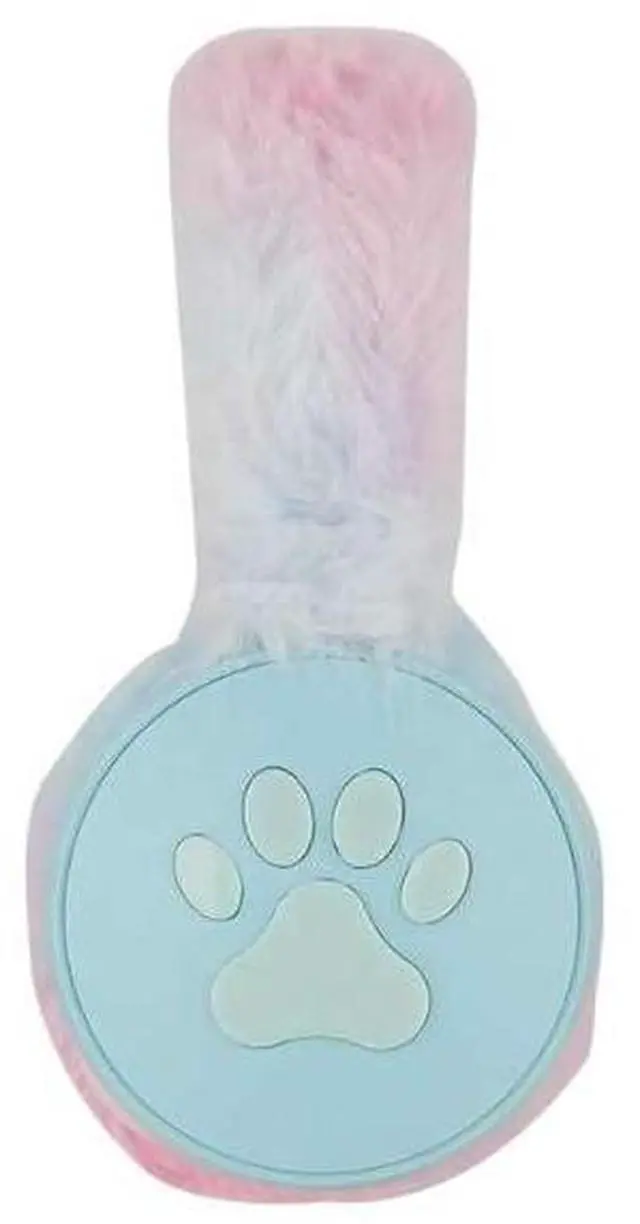 Alt view image 4 of 5 - Bluetooth Headphones with LED, Ear Design, Soft Over-Ear Pads, Pink