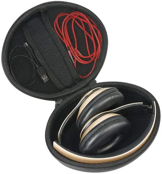 Main image of co2CREA Hard Travel Case Replacement for Matte Finish Premium Rechargeable Wireless Bluetooth Over Ear Headphones Foldable Headset (Black Case)