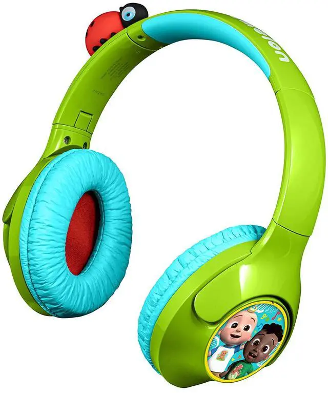 Alt view image 2 of 5 - eKids Cocomelon Toddler Headphones with Built-in Kids Music, Bluetooth Headphones with Rechargeable Battery and USB-C Charging Cable Included