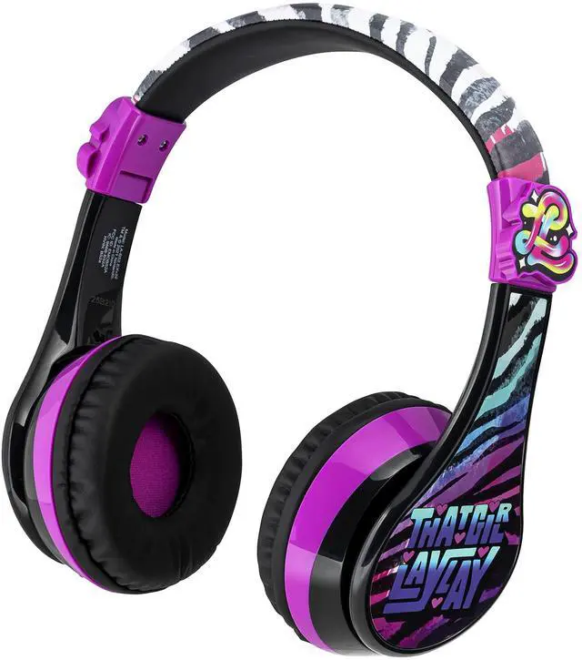 Alt view image 2 of 5 - eKids That Girl Lay Lay Wireless Headphones with Microphone for Kids - School, Home, or Travel