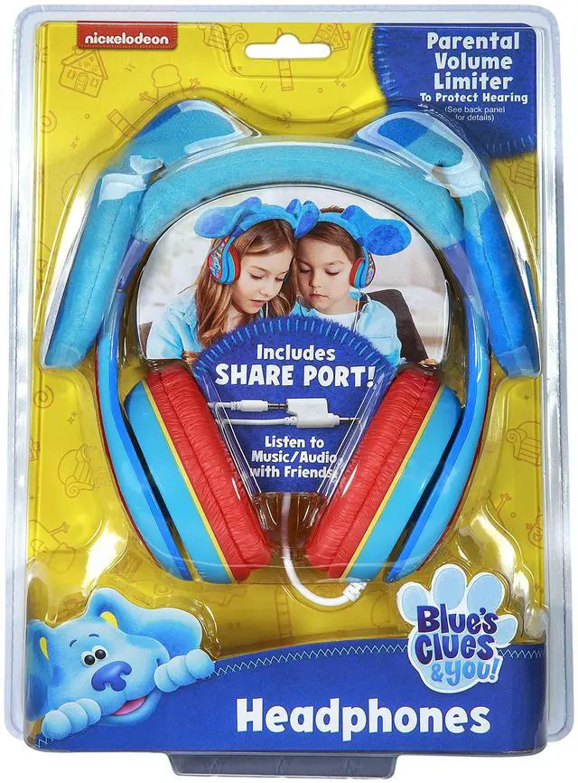 Alt view image 4 of 5 - eKids Blue's Clues and You Headphones for Kids, Includes Share Port