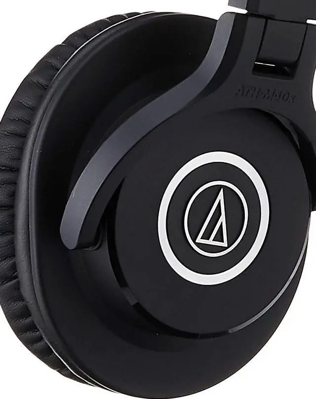 Alt view image 3 of 5 - Audio-Technica ATH-M40x Professional Monitor Headphones, Black & Audio-Technica AT2020 Cardioid Condenser Microphone, Black, Ideal for Project/Home Studio Applications