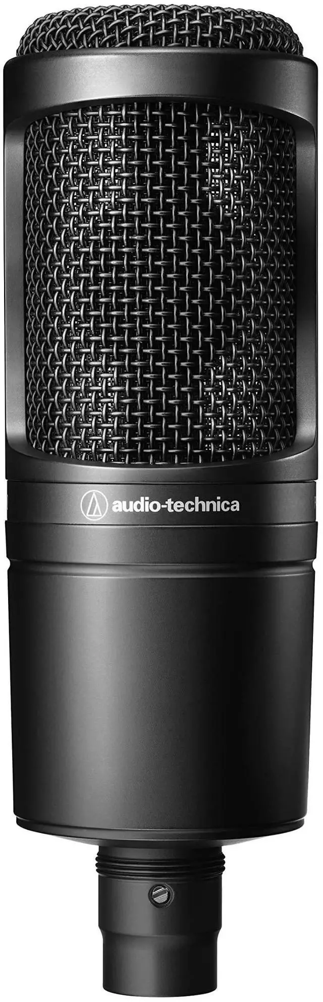 Alt view image 5 of 5 - Audio-Technica ATH-M40x Professional Monitor Headphones, Black & Audio-Technica AT2020 Cardioid Condenser Microphone, Black, Ideal for Project/Home Studio Applications
