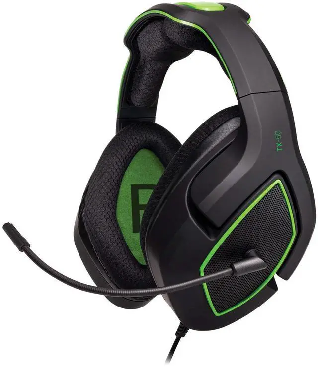 Main image of Tx50 Headset For Xb1/pc [black W/green Accents]