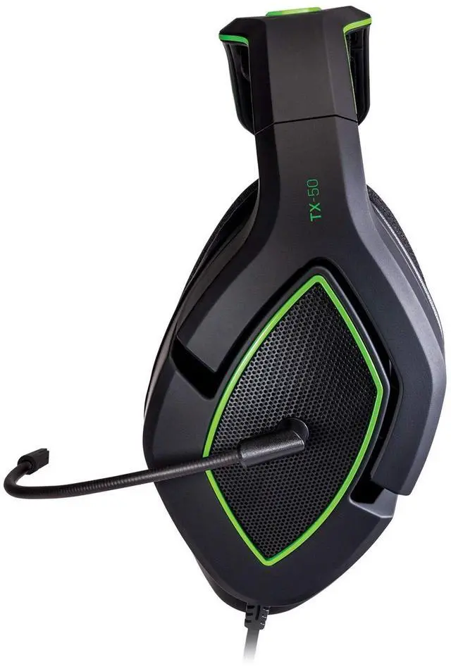 Alt view image 2 of 2 - Tx50 Headset For Xb1/pc [black W/green Accents]